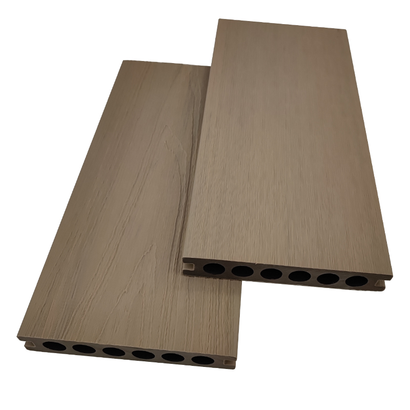 25X140mm hollow co-extrusion WPC composite deck board