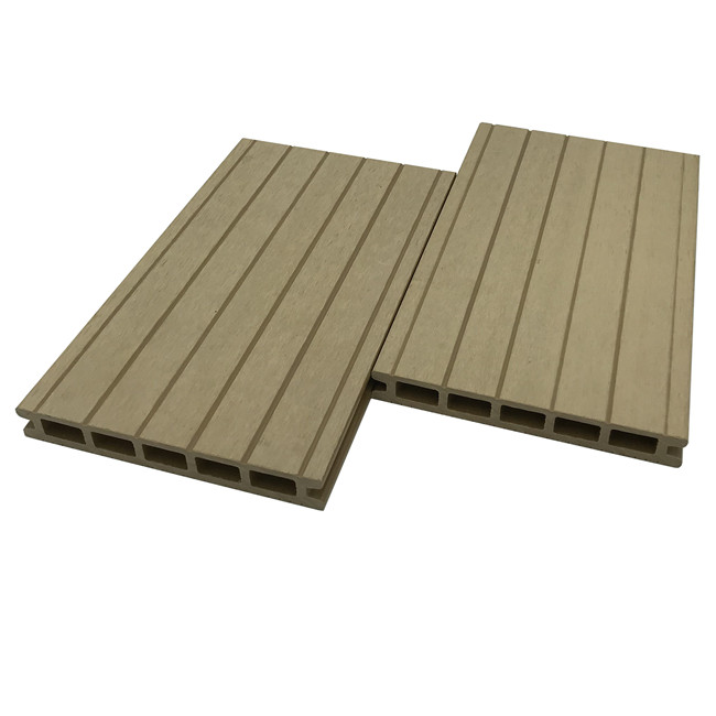25x174mm WPC Hollow Decking Wood Plastic composite flooring