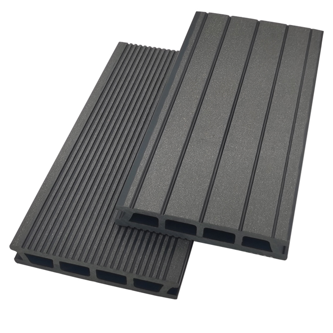 26x146mm Swimming Pool Flooring ECO WPC Terrace Decking composite black decking
